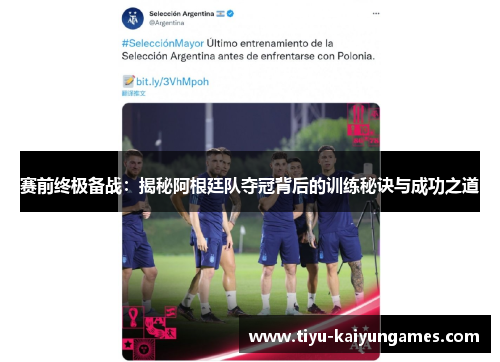 赛前终极备战：揭秘阿根廷队夺冠背后的训练秘诀与成功之道