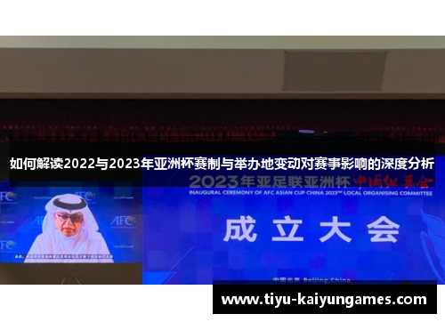 如何解读2022与2023年亚洲杯赛制与举办地变动对赛事影响的深度分析 如何解读2022与2023年亚洲杯赛制与举办地变动对赛事影响的深度分析