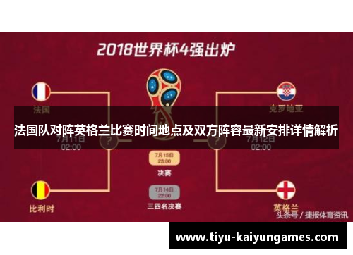 法国队对阵英格兰比赛时间地点及双方阵容最新安排详情解析