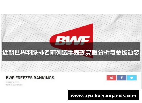 近期世界羽联排名前列选手表现亮眼分析与赛场动态 近期世界羽联排名前列选手表现亮眼分析与赛场动态